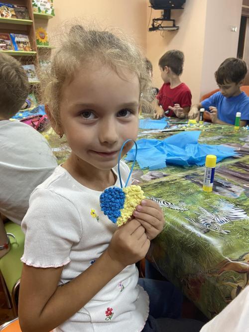 Свята 1 жовтня у бібліотеці відзначили козацькими іграми й зворушливим майстер-класом